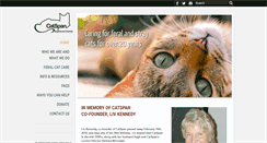 Desktop Screenshot of catspanferals.com